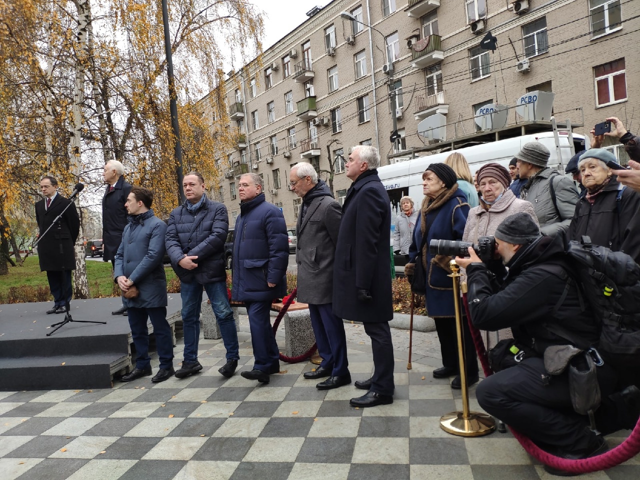 Торжественная церемония открытия памятника генерал-лейтенанту Михаилу Григорьевичу Ефремову