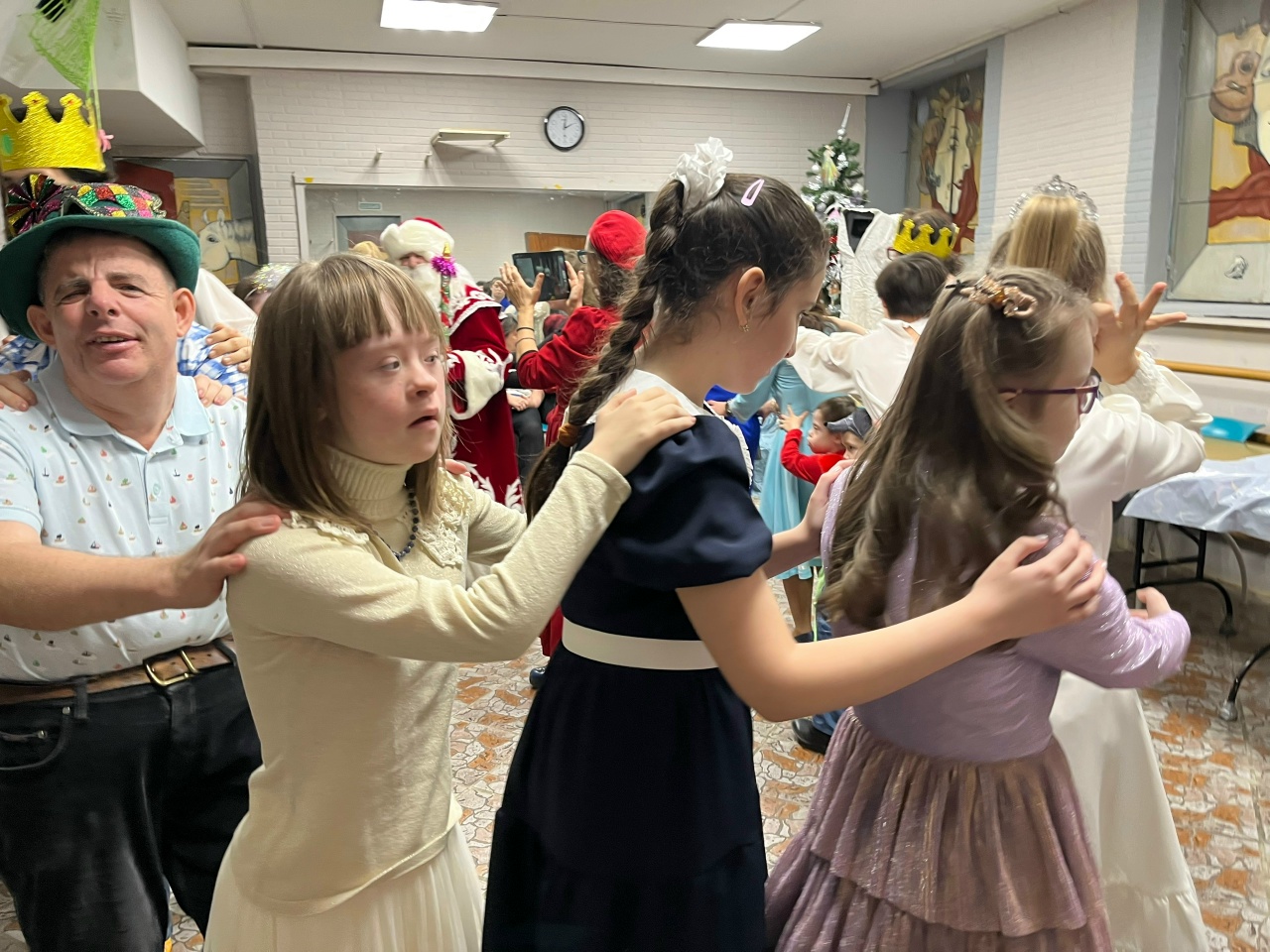 Новогодний праздник  Театра «Открытое искусство»