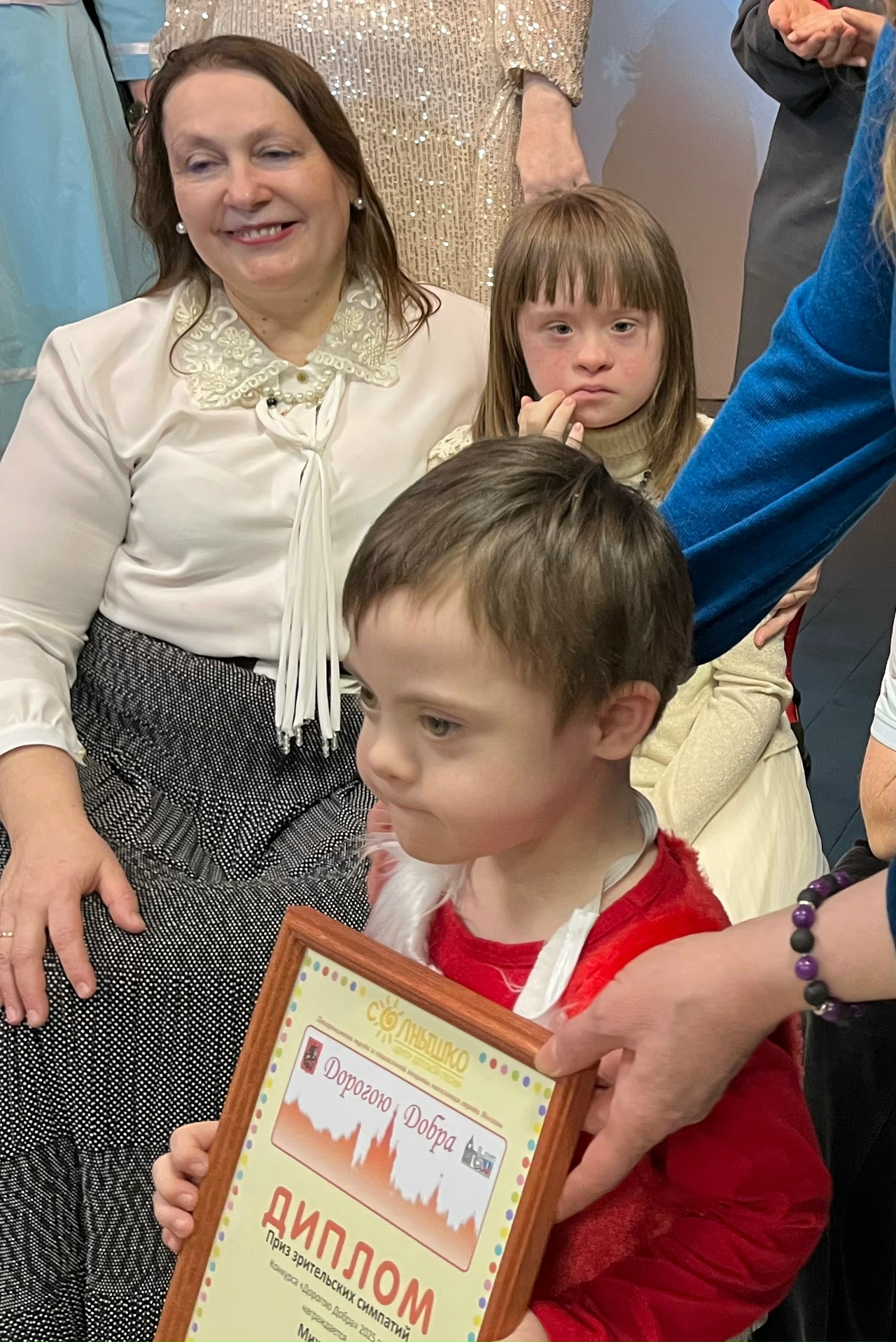 Поздравлем нашего юного актера Мишу