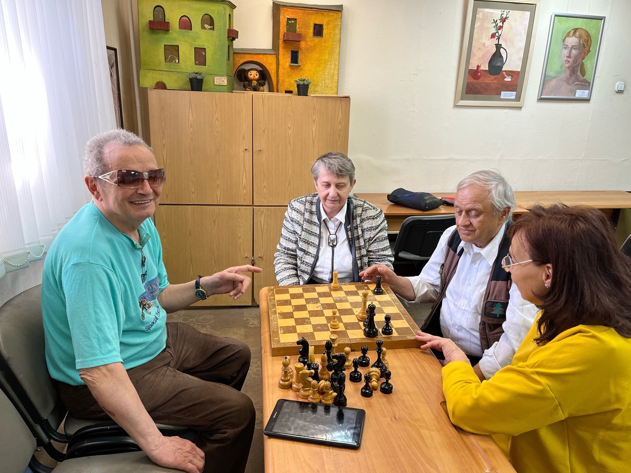 В секциии шахмат в клуба «Форпост» начинаются летние каникулы