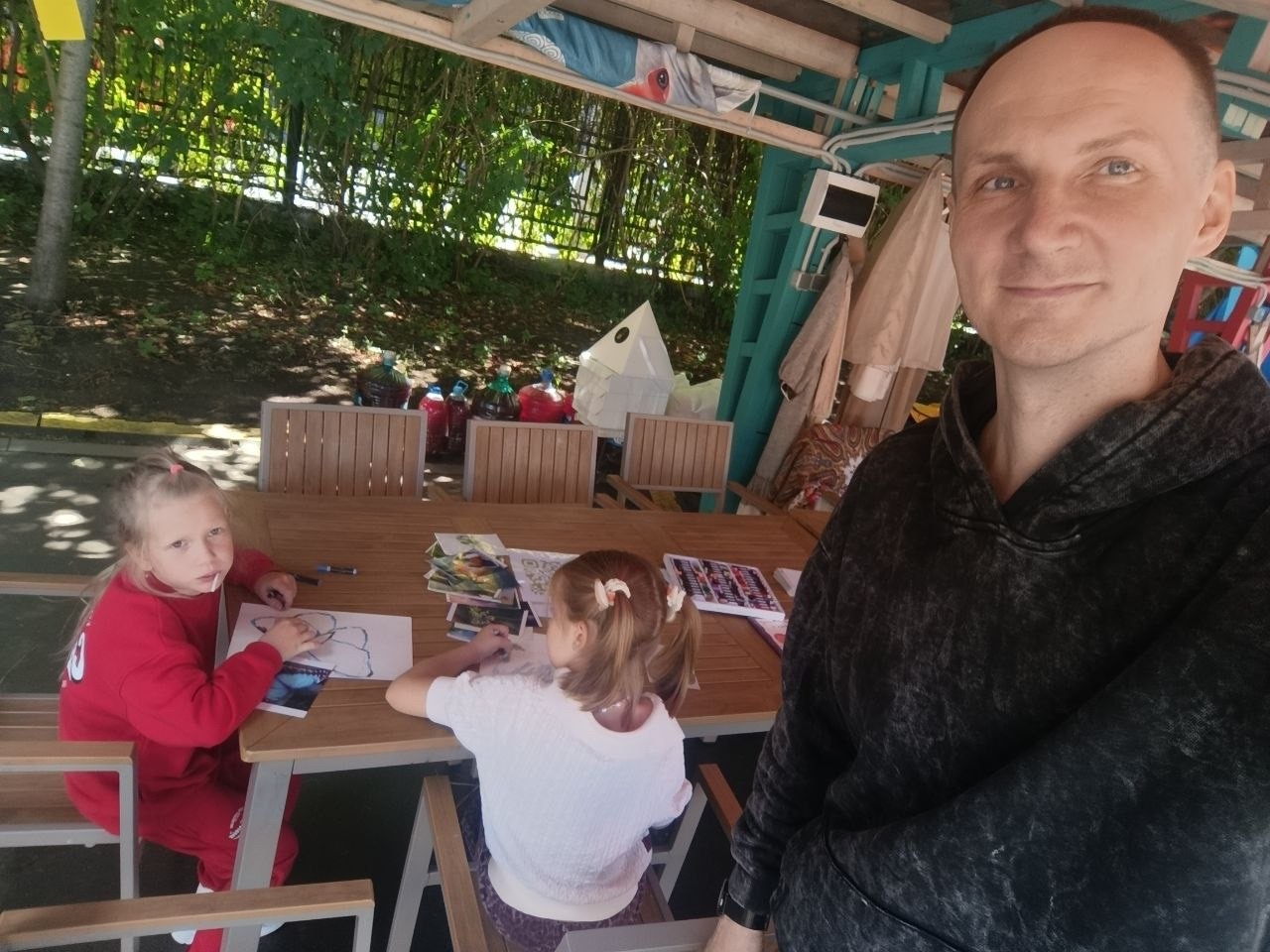 Площадка городской программы «Лето в Москве» в парке «Усадьба Трубецких»