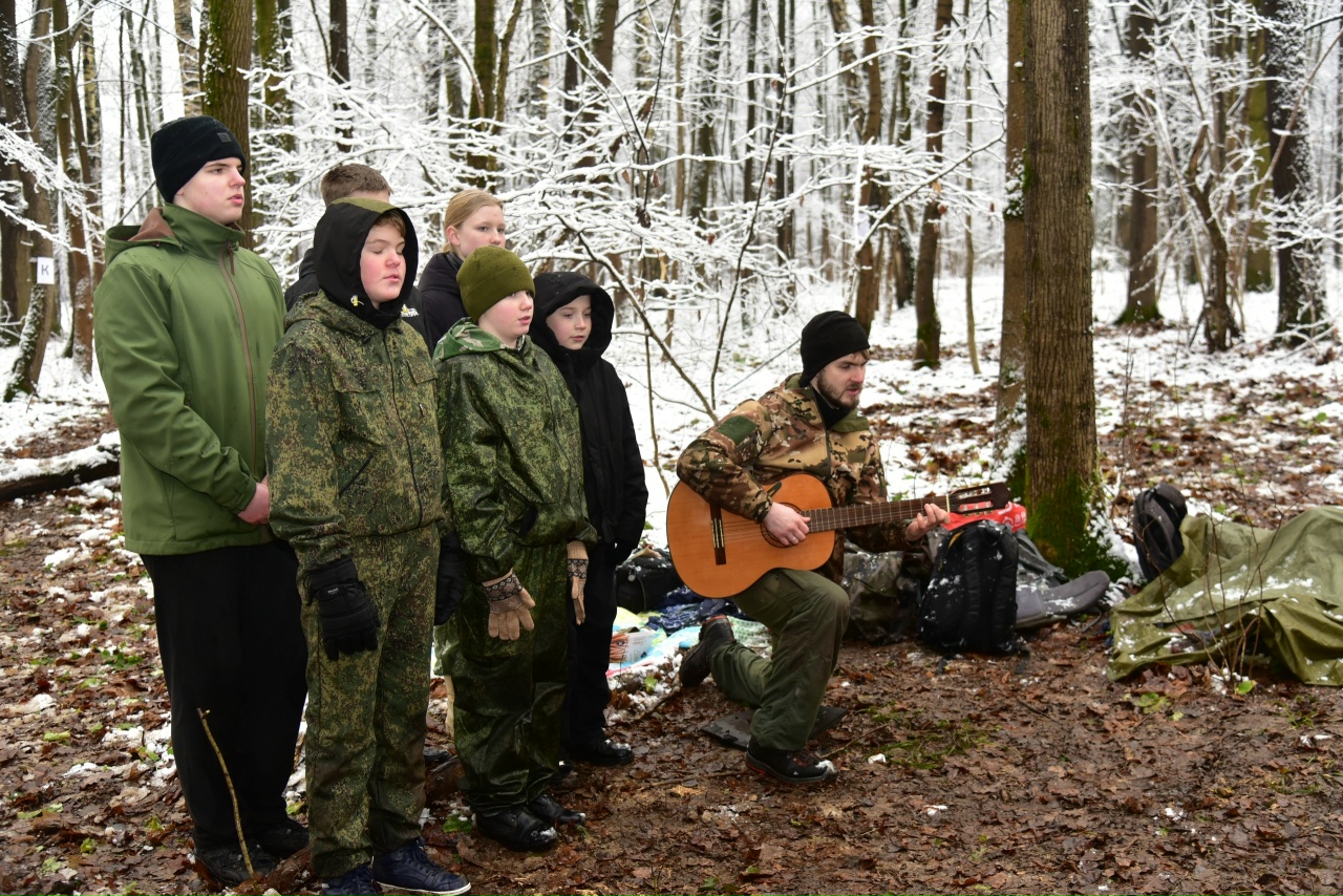 Патриотический сбор-соревнование «Партизанский рейд»