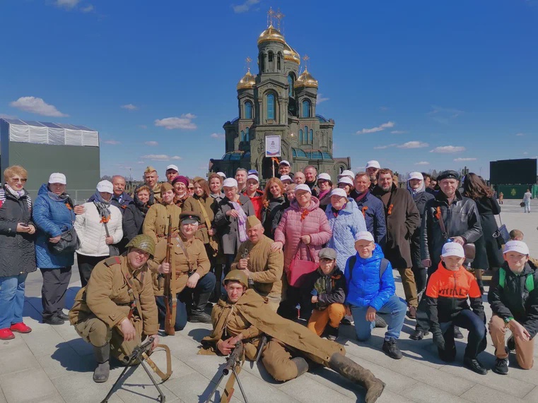 Гражданско-патриотическая акция Центрального административного округа Москвы 
