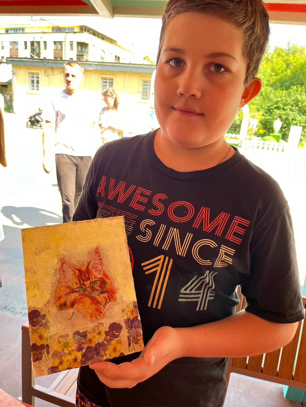 Мастер - класс творческого развития на площадке городской программы «Лето в Москве»