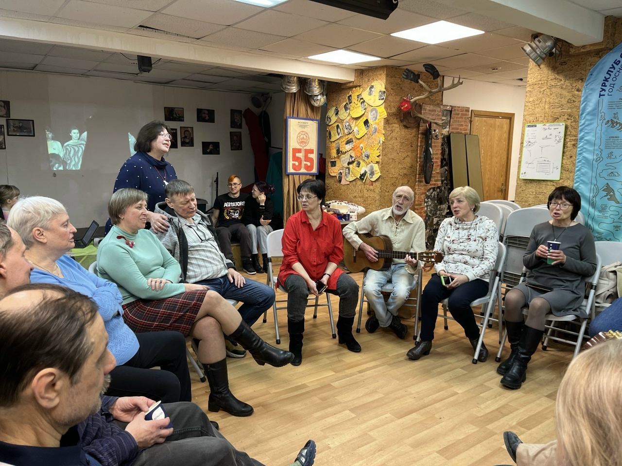 Активисты поколения 70-80 годов отметели 55-ти летний Юбилей клуба