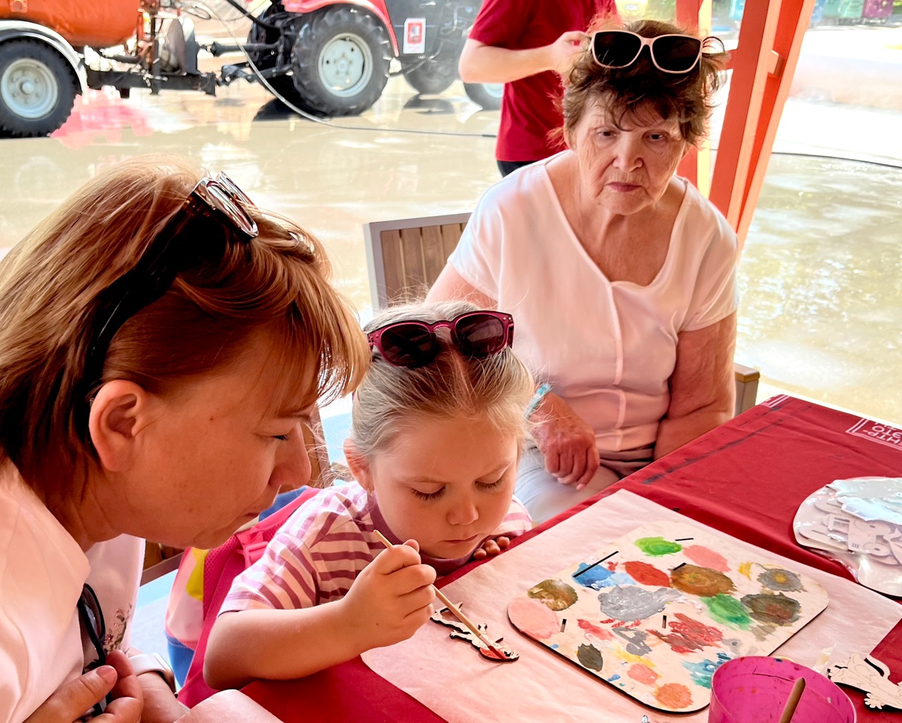 Мастер - класс творческого развития на площадке городской программы «Лето в Москве»