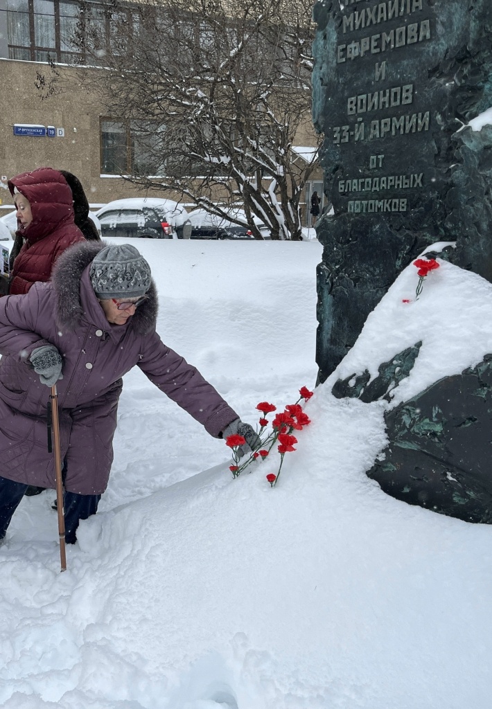 Дань памяти воинам 33 Армии.