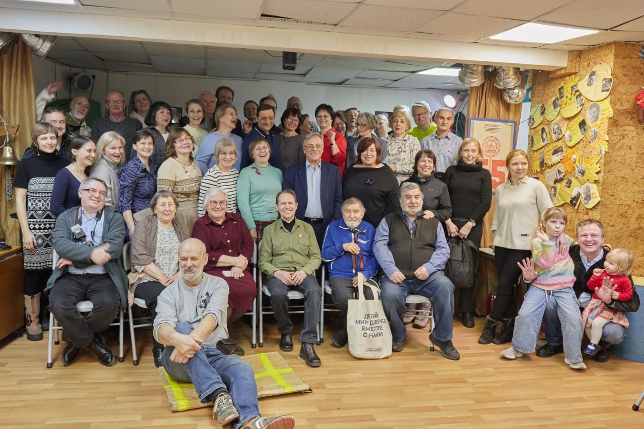 Активисты поколения 70-80 годов отметели 55-ти летний Юбилей клуба