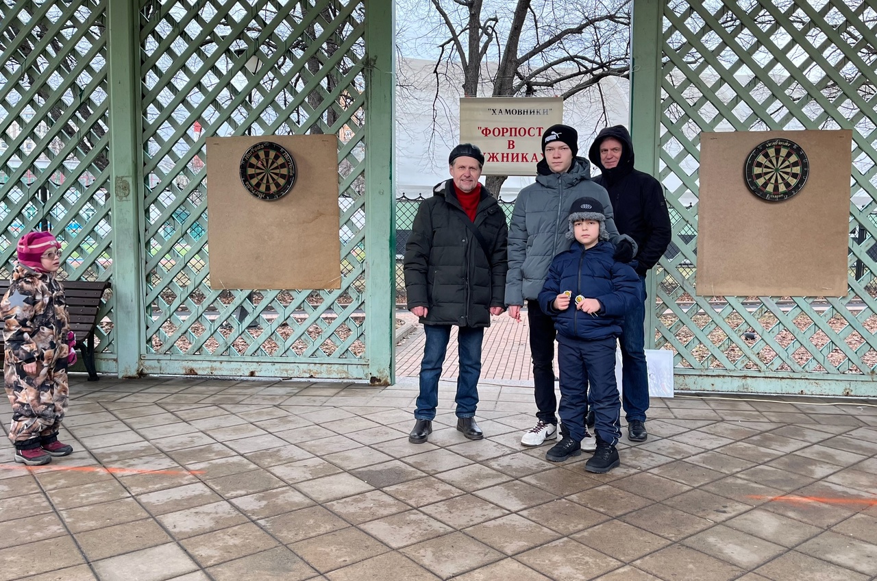 Территория ДАРТС на площадке программы «Зима в Москве»