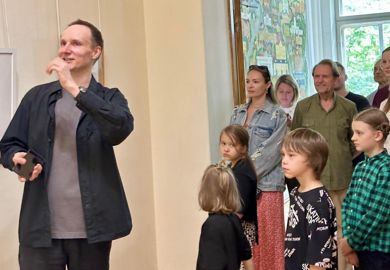 Выставка работ учеников мастерской художественного творчества